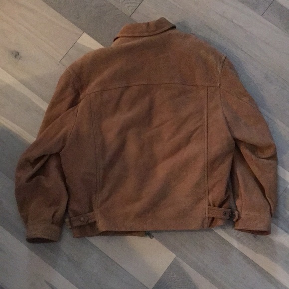 Danier tan leather jacket, size medium - Picture 2 of 6